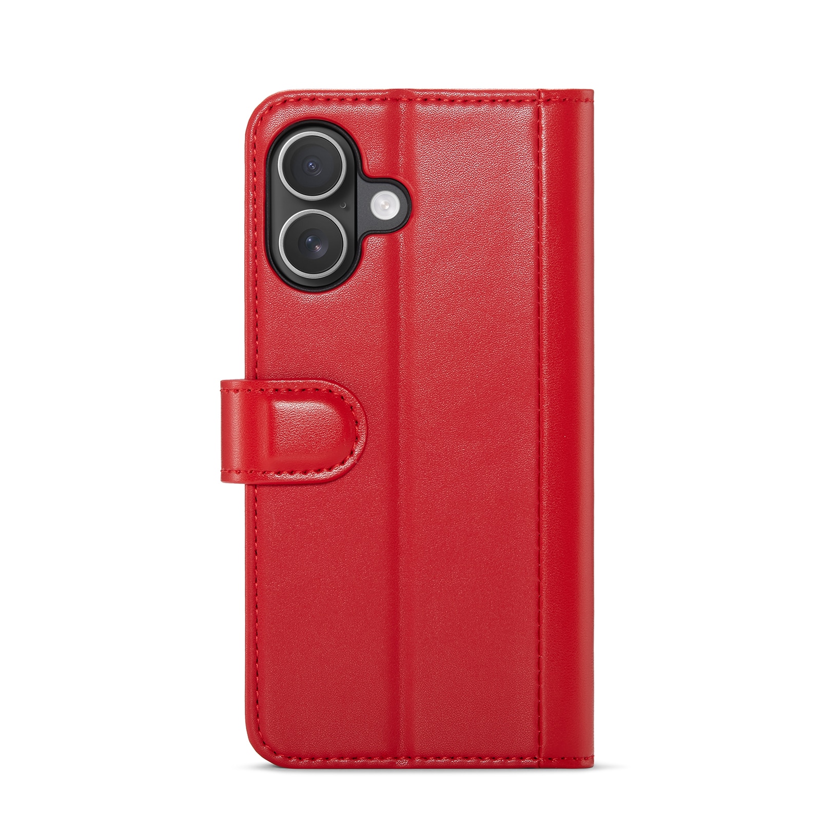 iPhone 17 Echt lederen hoesje Rood