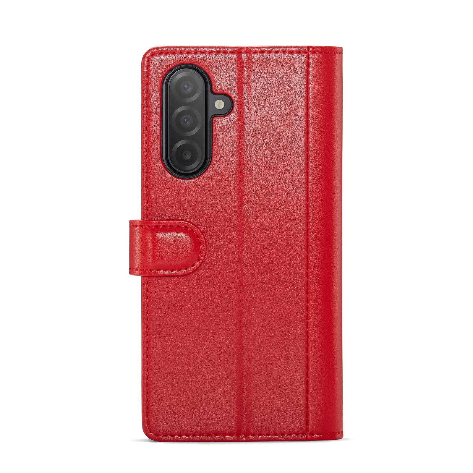Samsung Galaxy A17 Echt lederen hoesje Rood