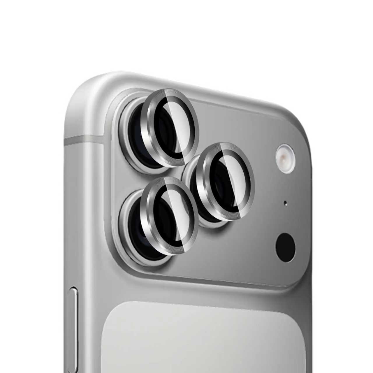 Lensbeschermer Metaal iPhone 17 Pro Max, Zilver
