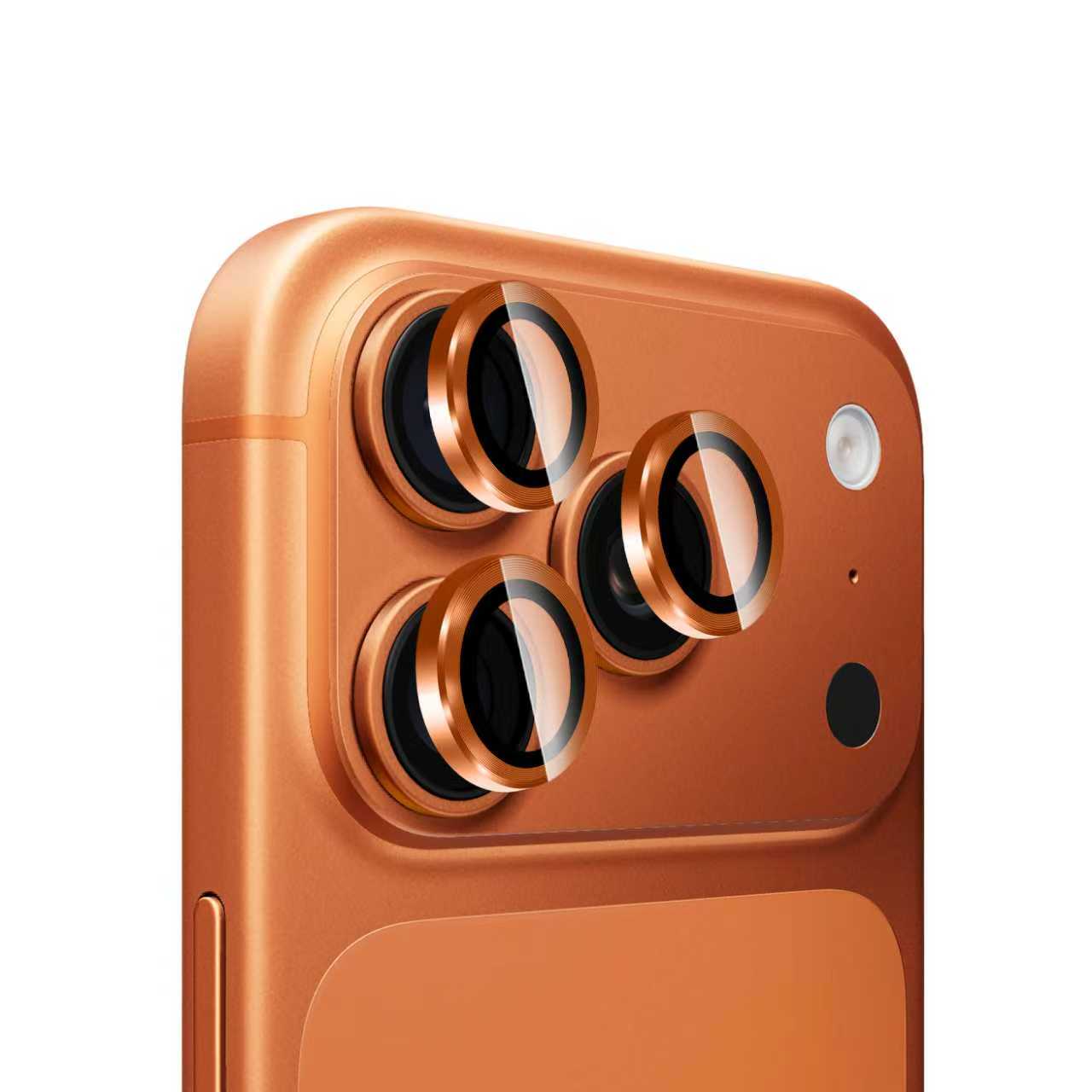 Lensbeschermer Metaal iPhone 17 Pro Max, Oranje