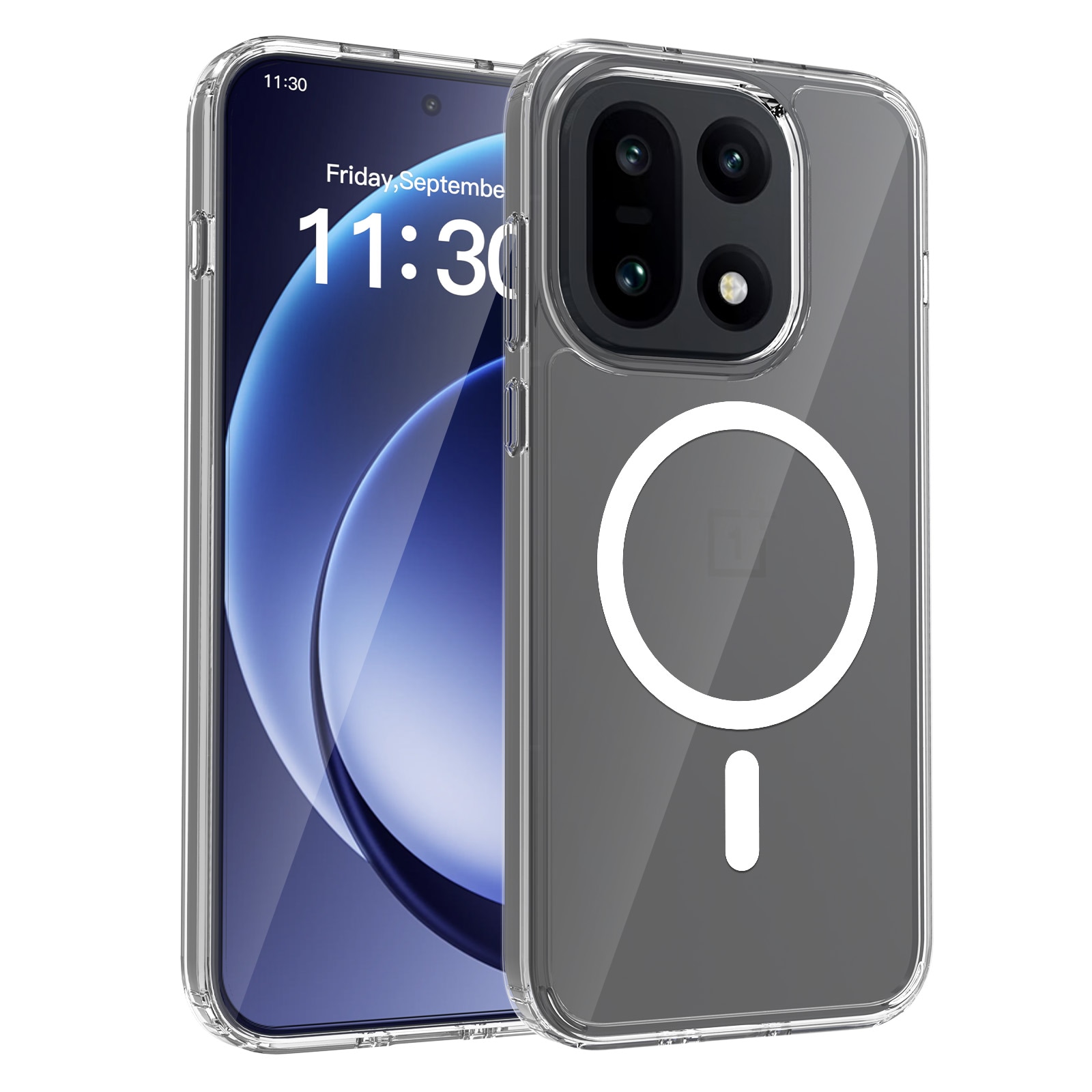 Hybridcase MagSafe  OnePlus 15 Transparant