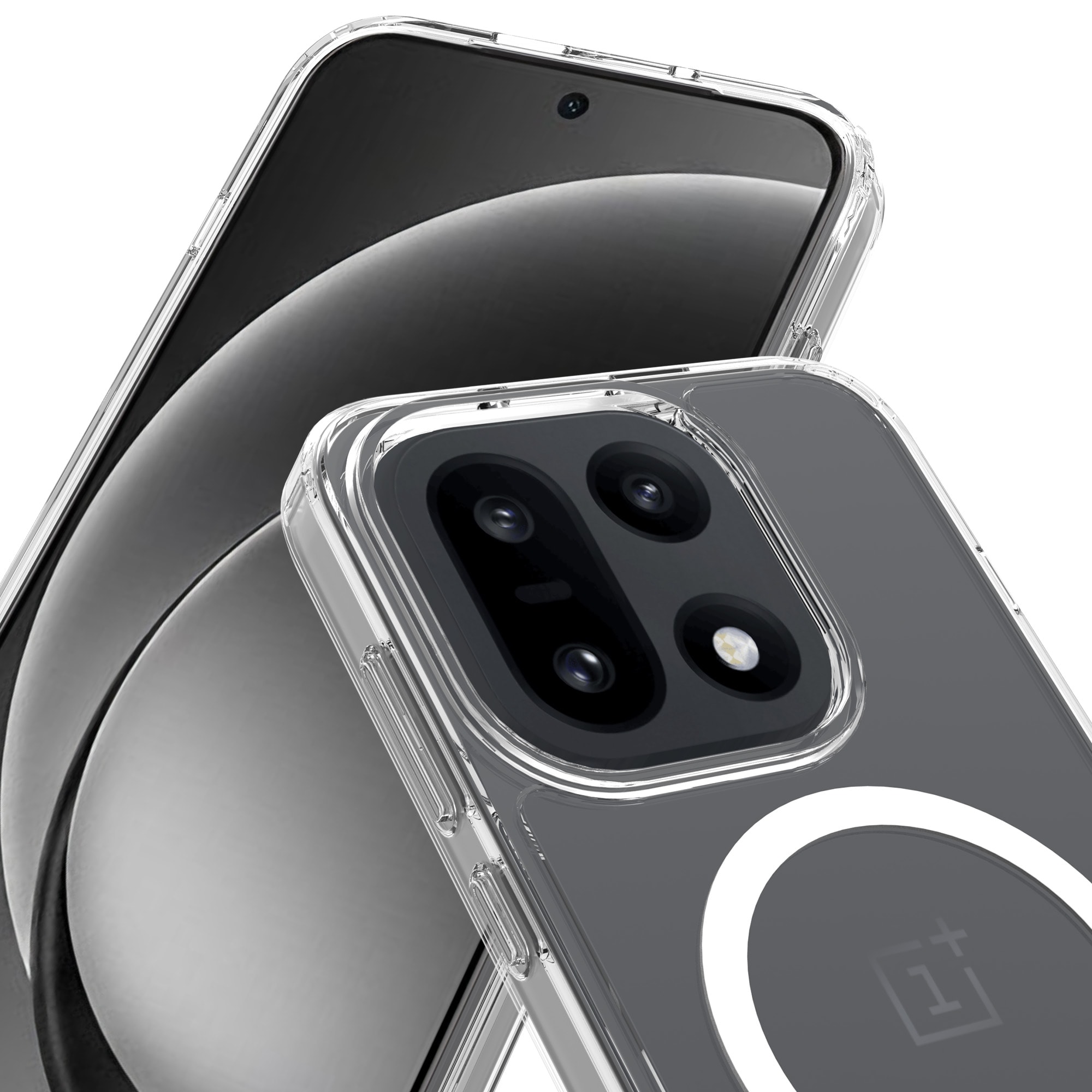 Hybridcase MagSafe  OnePlus 15 Transparant