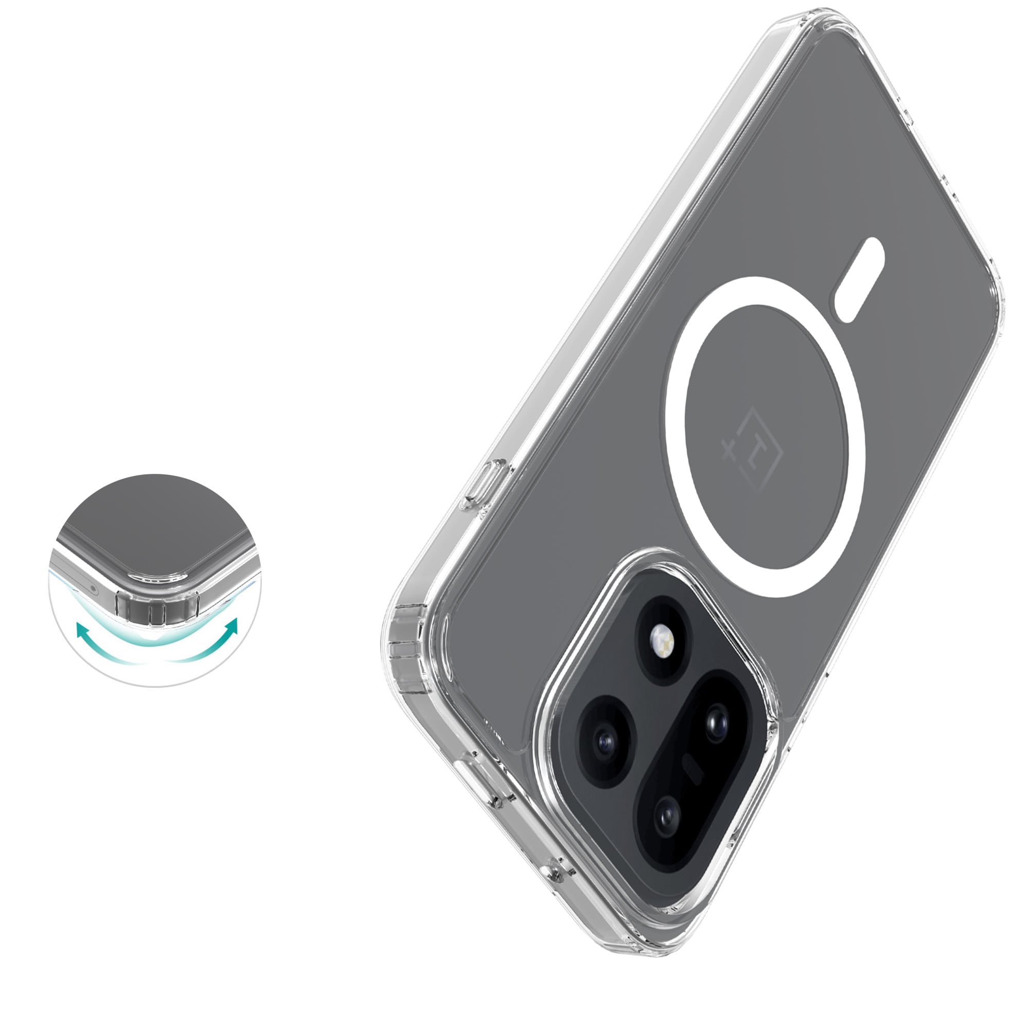 Hybridcase MagSafe  OnePlus 15 Transparant