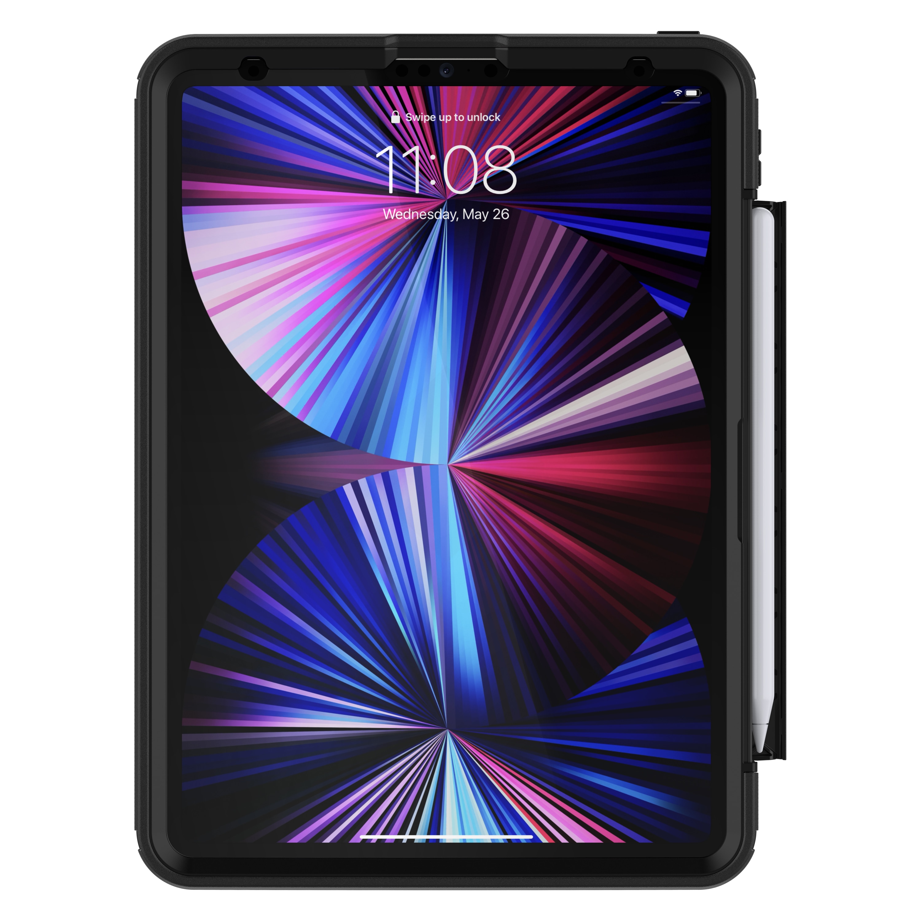 Defender Case iPad Pro 12.9 5th Gen (2021) zwart