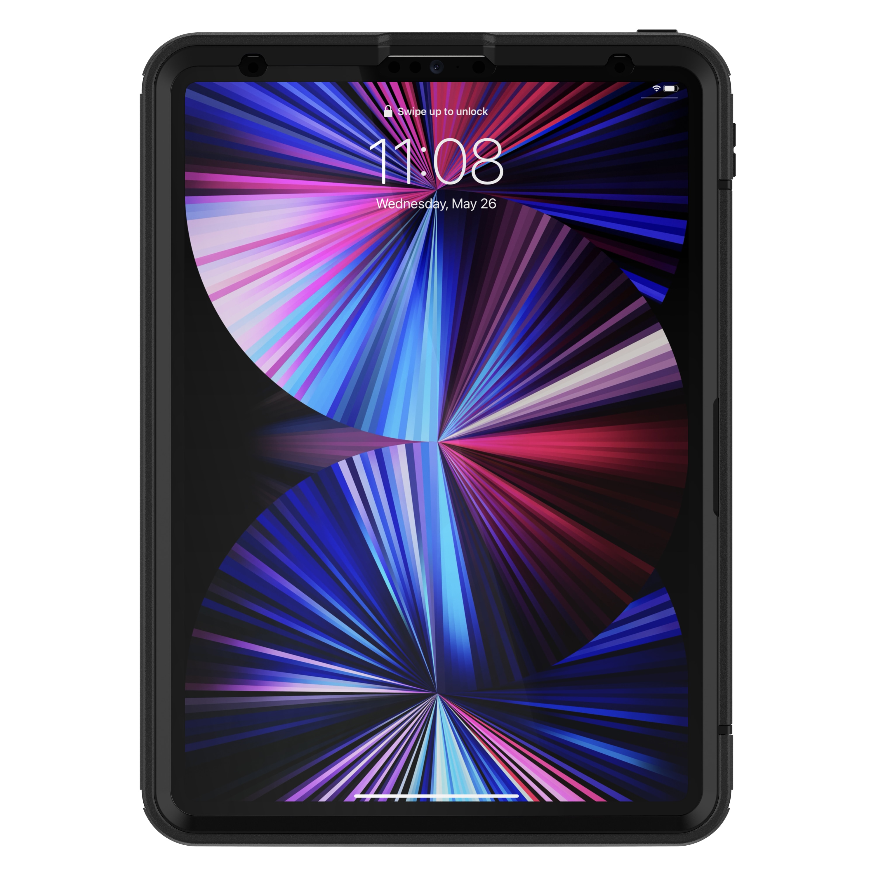 Defender Case iPad Pro 12.9 4th Gen (2020) zwart