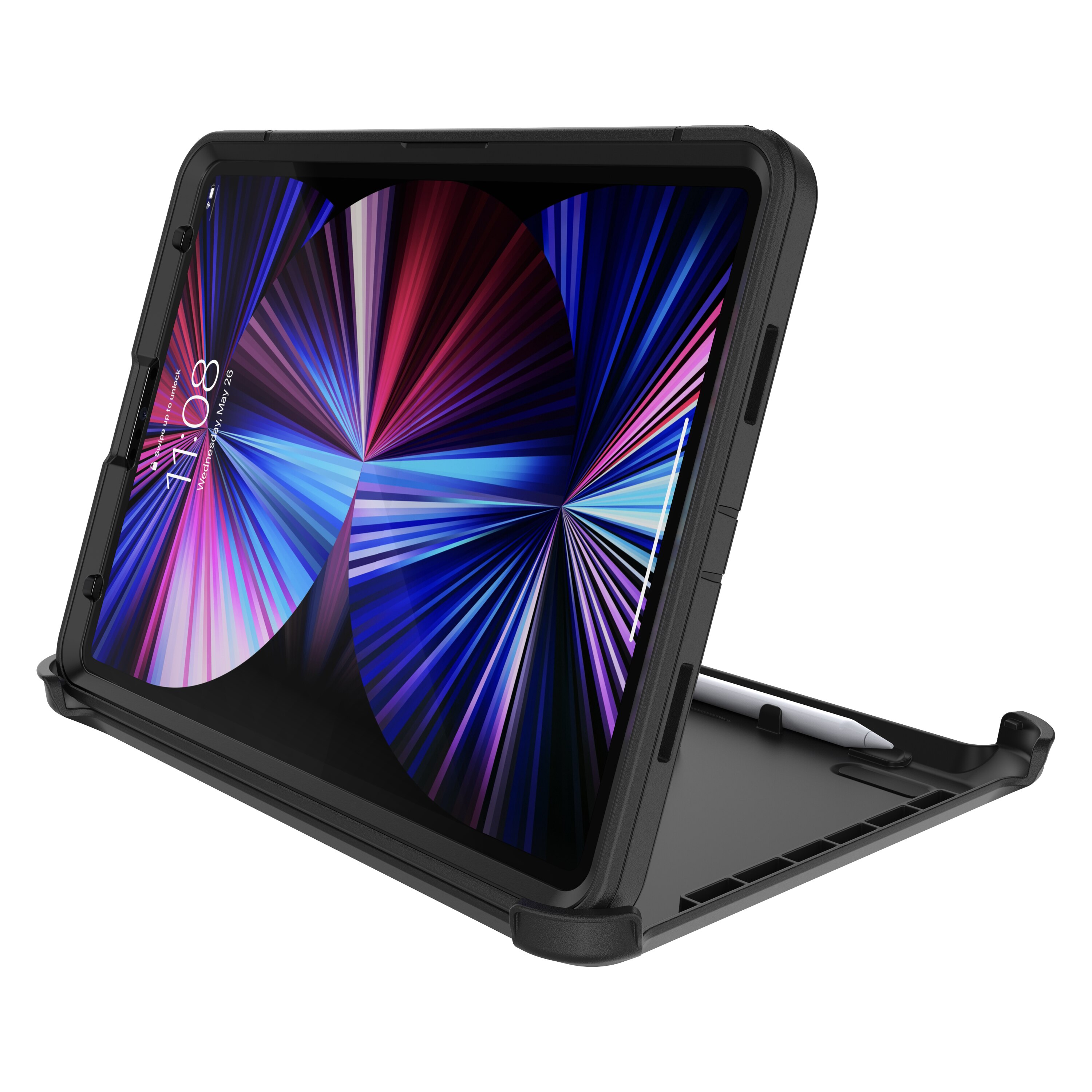 Defender Case iPad Pro 12.9 3rd Gen (2018) zwart