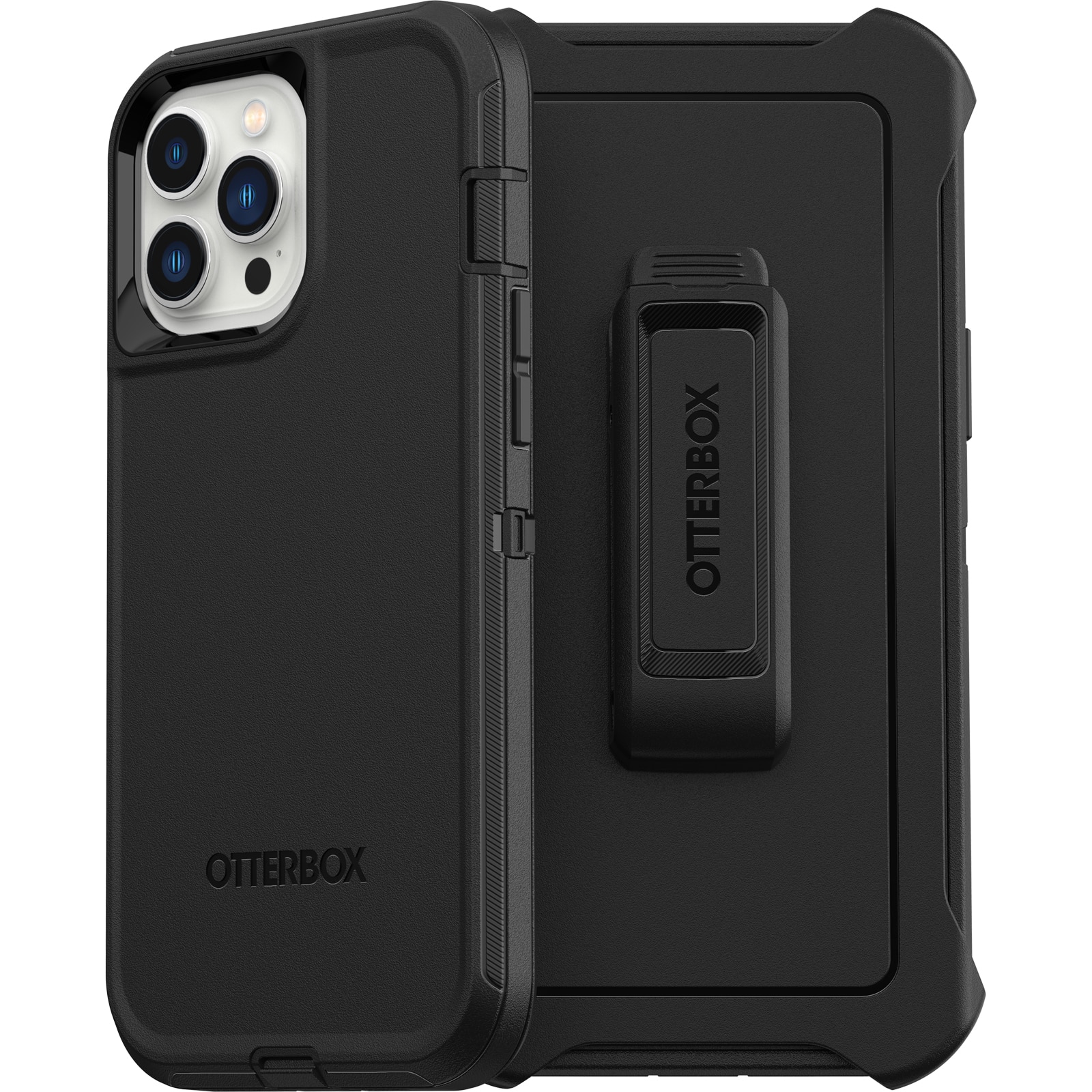 Defender Case iPhone 12 Pro Max Zwart