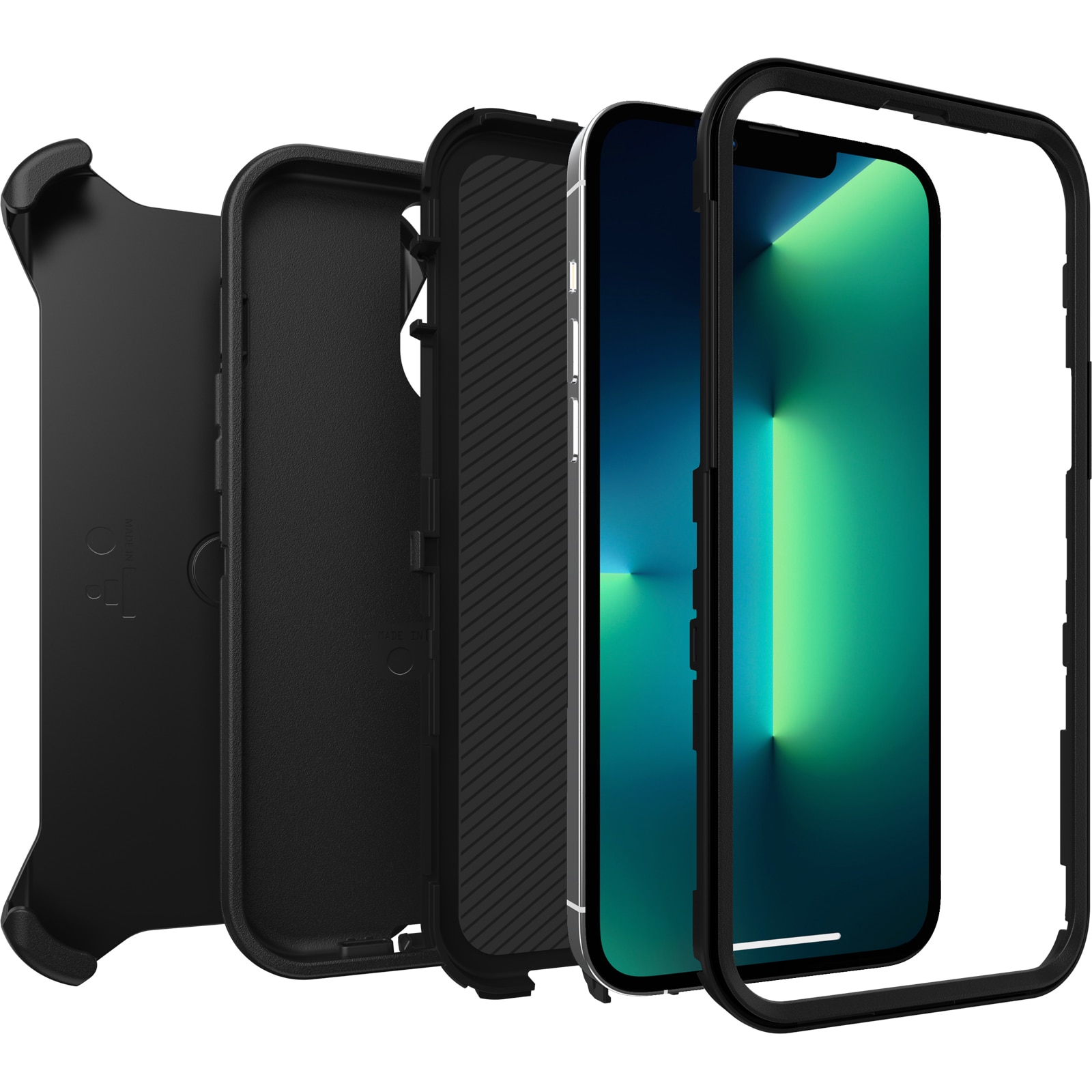 Defender Case Apple iPhone 12 Pro Max Zwart
