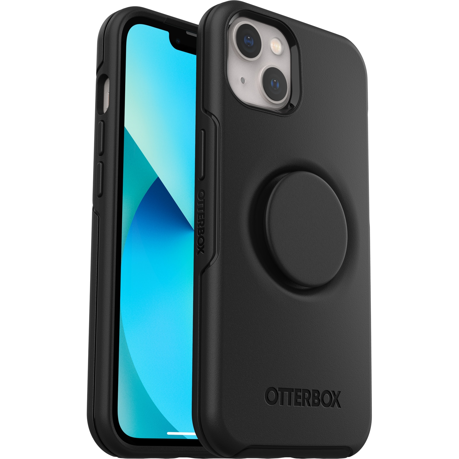 Otter+Pop Symmetry Case iPhone 13 Zwart