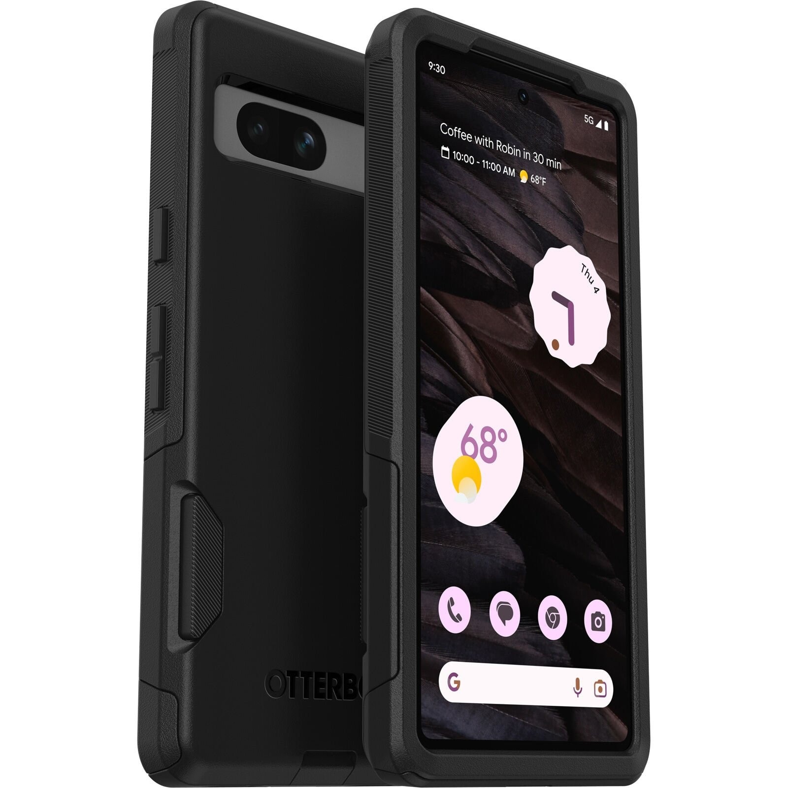 Commuter Case Google Pixel 7a zwart