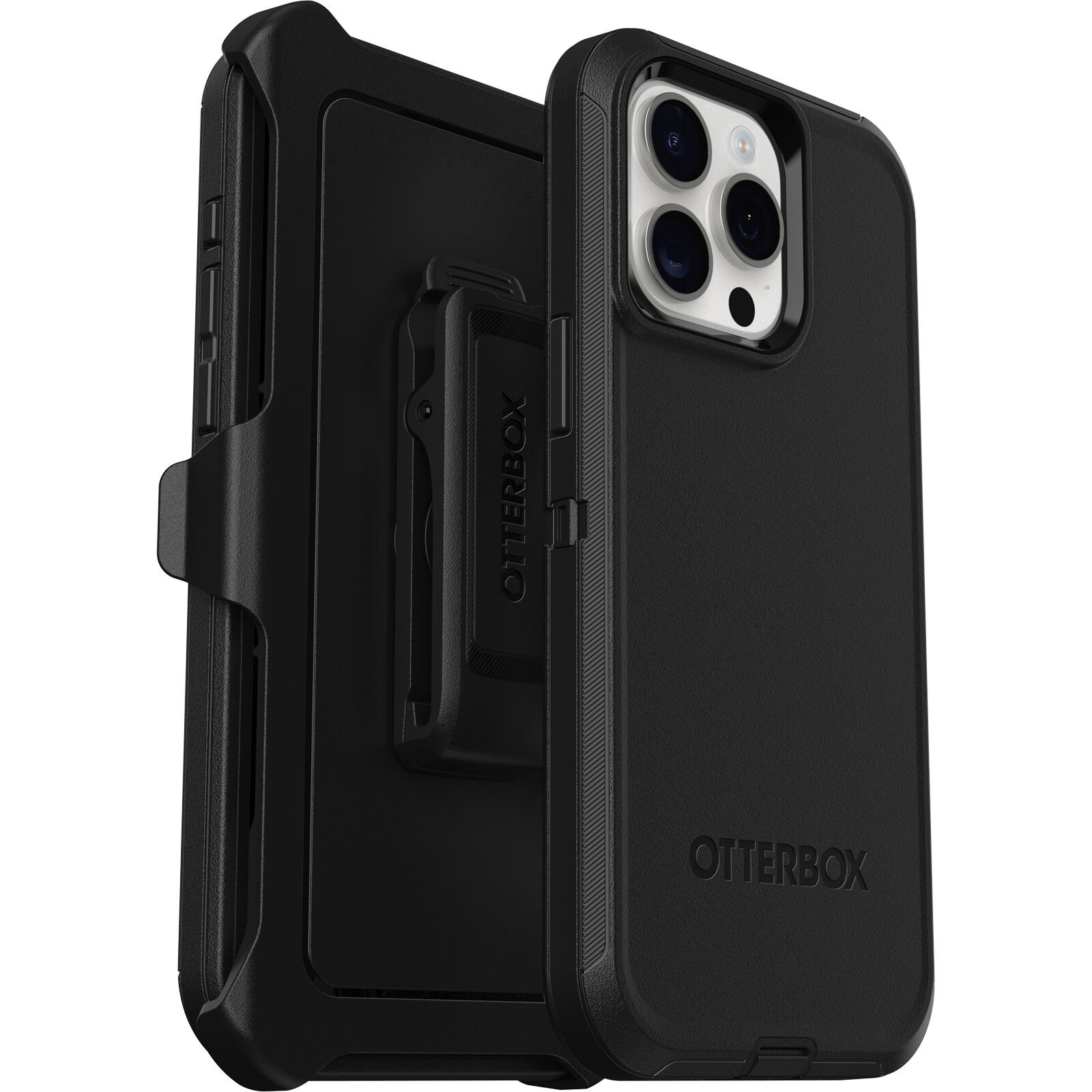 Defender Case iPhone 15 Pro Max zwart