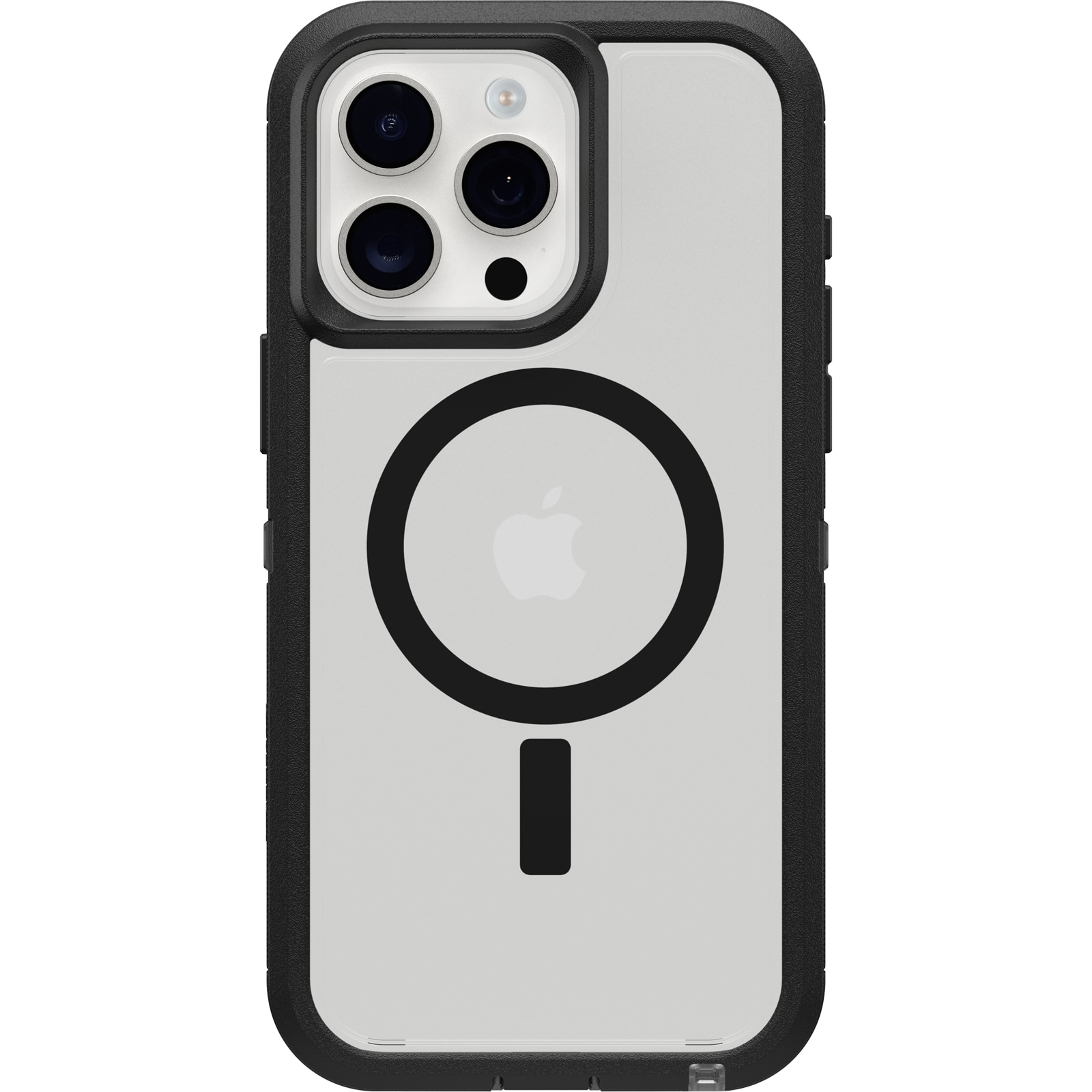 Defender XT Hoesje iPhone 15 Pro Max Clear/Black