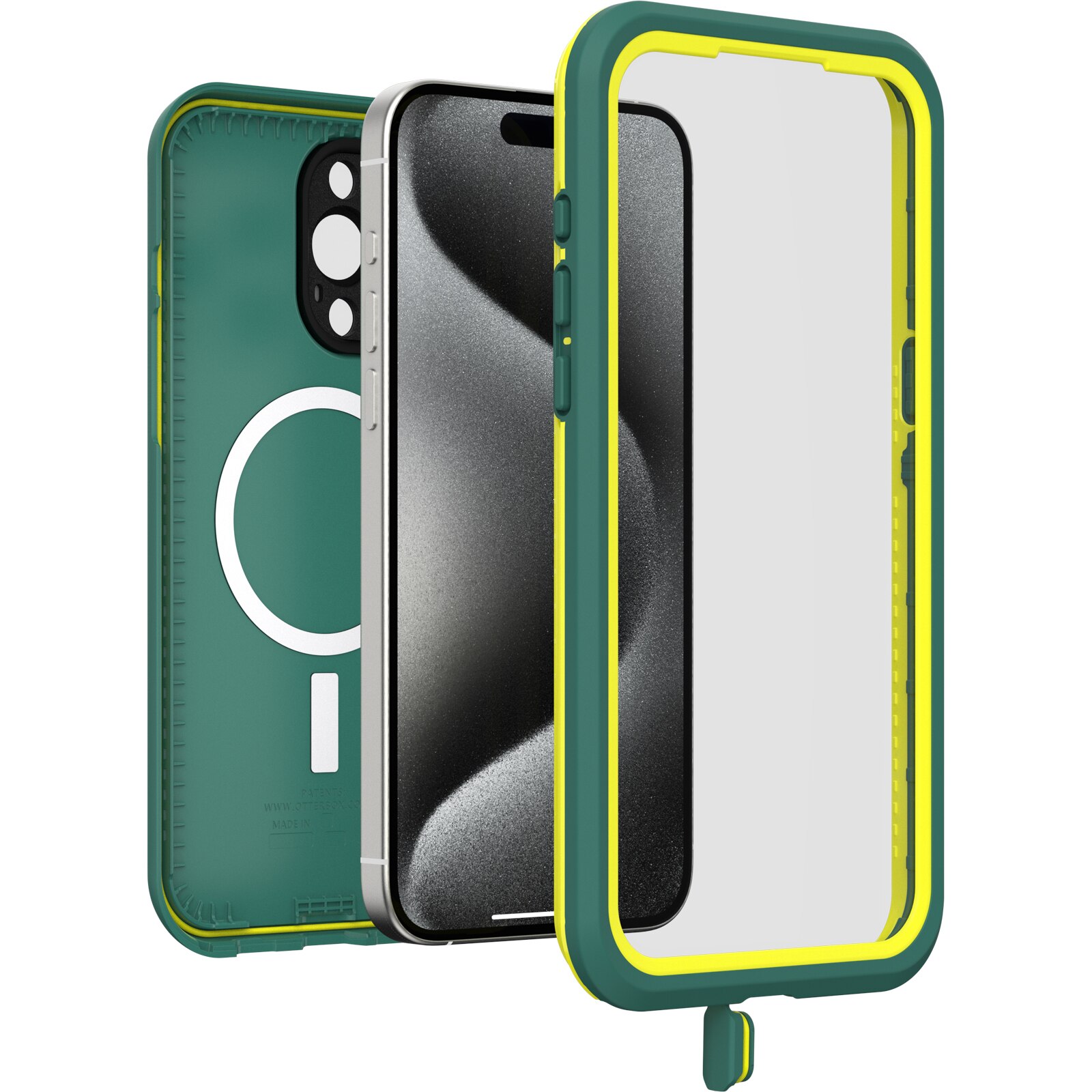 FRE MagSafe Case iPhone 15 Pro Max Groen