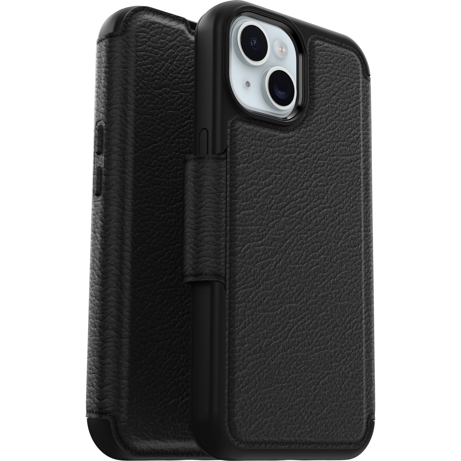 Strada MagSafe Wallet Case iPhone 15 Black