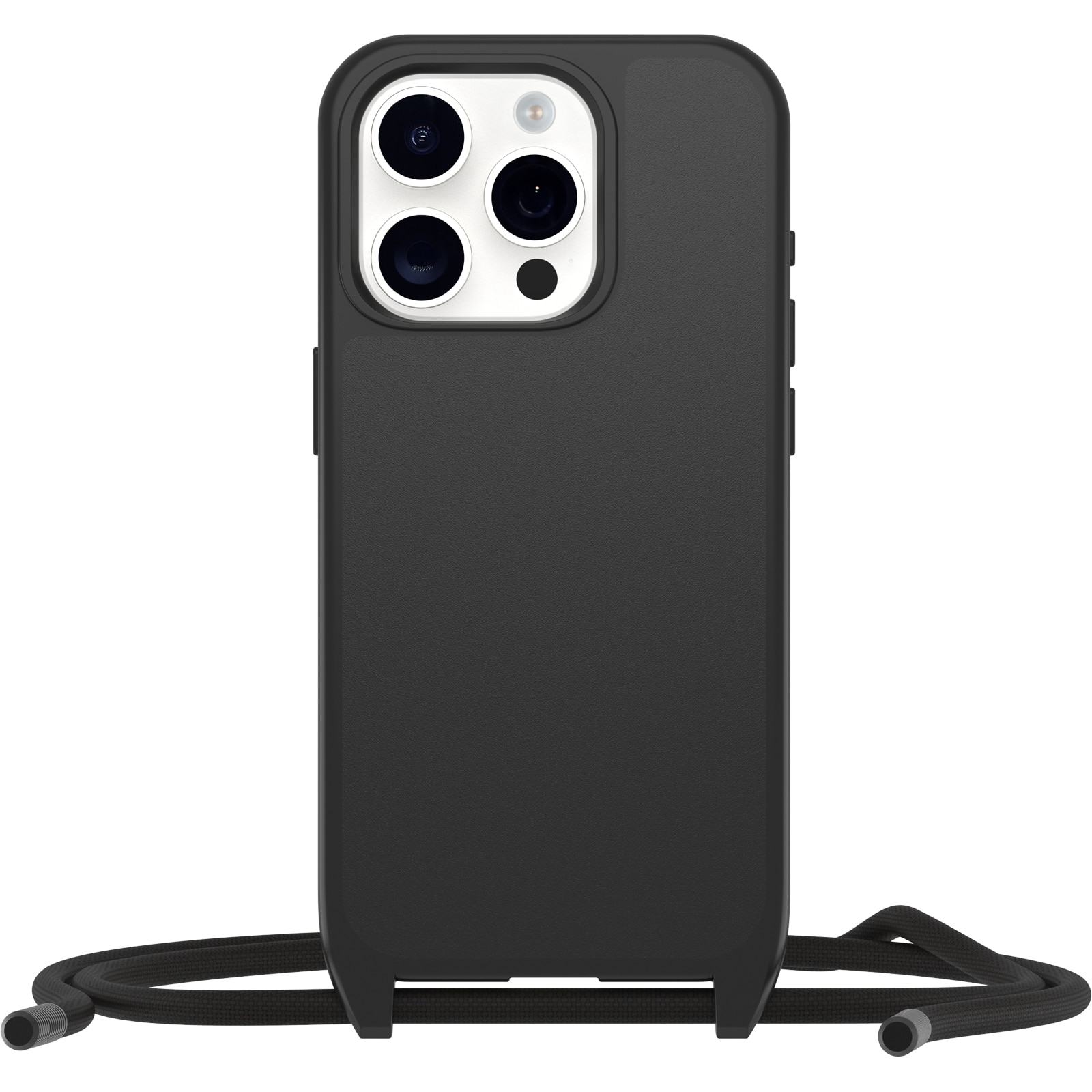React Necklace MagSafe Hoesje iPhone 15 Pro zwart