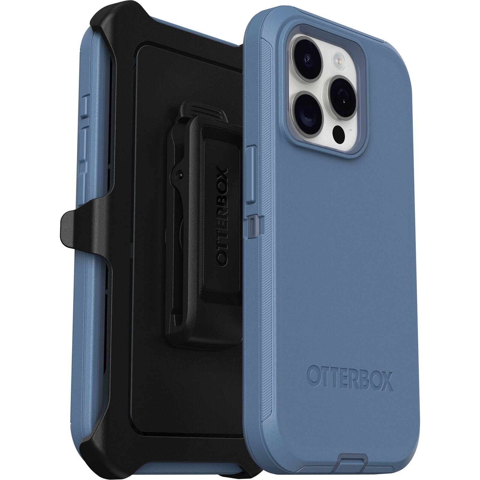 Defender Case iPhone 15 Pro blauw