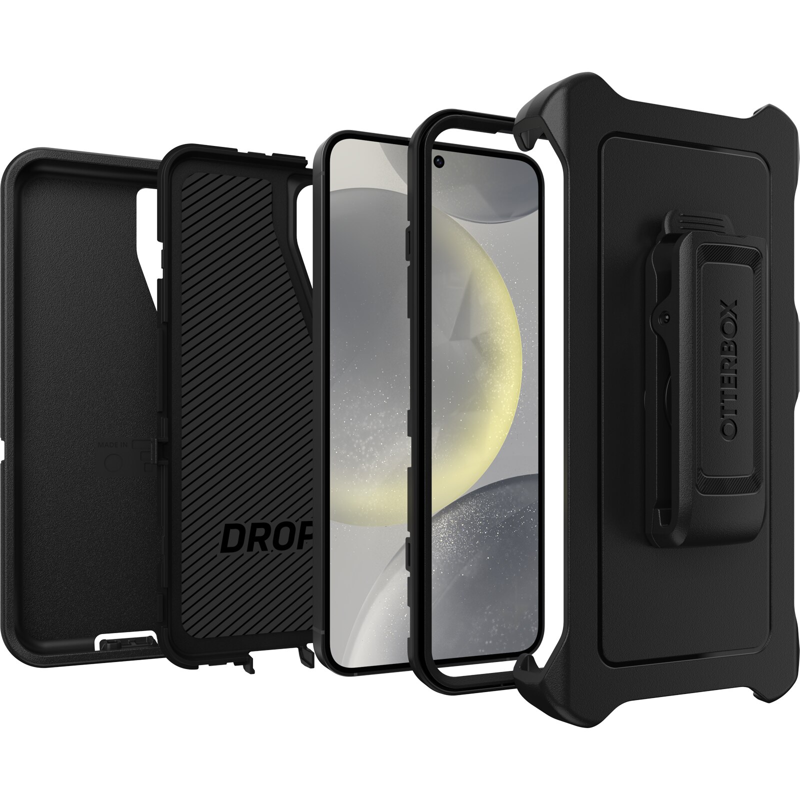 Defender Case Samsung Galaxy S24 zwart