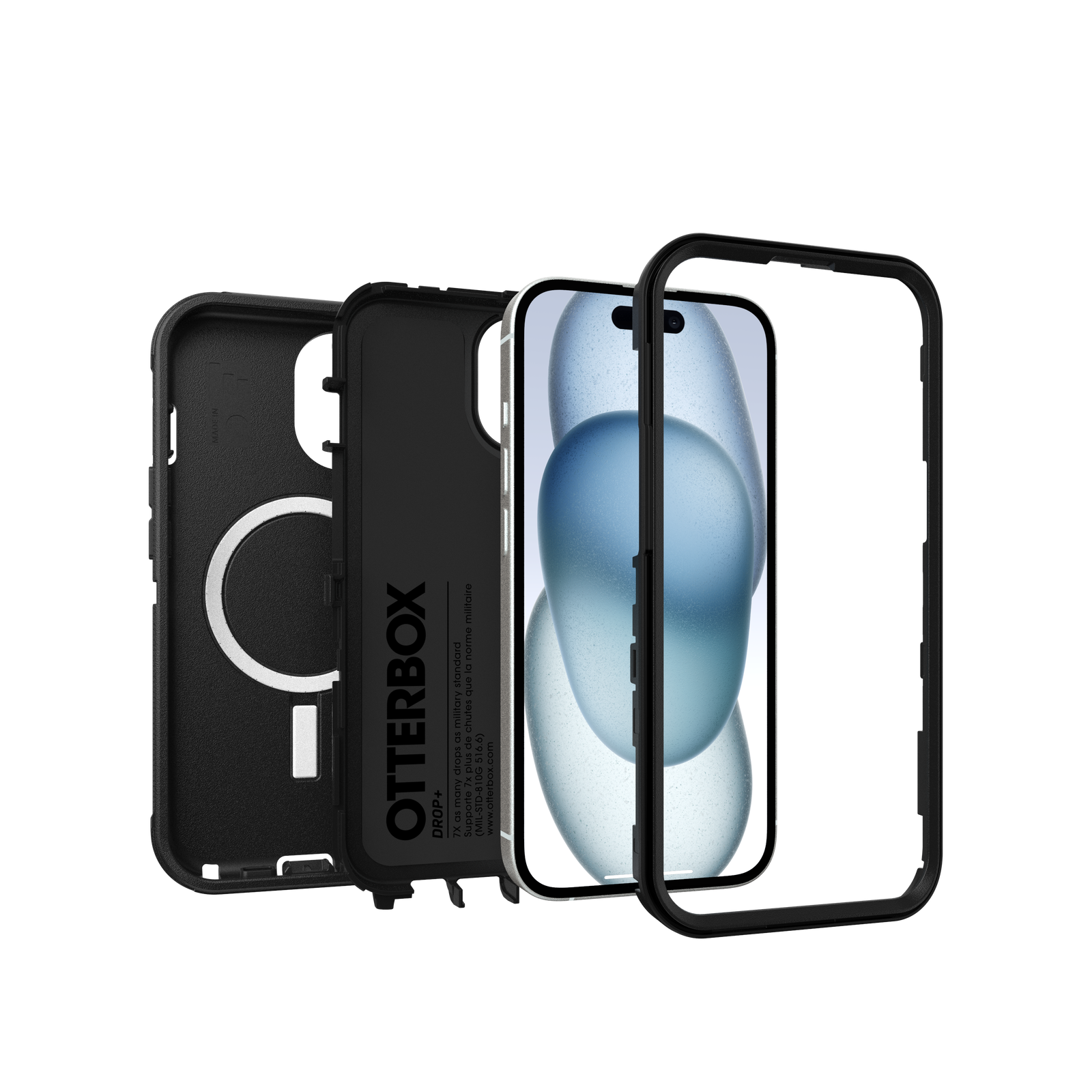 Defender Case iPhone 13 Zwart