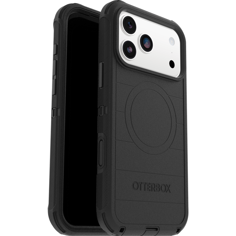 Defender MagSafe Case iPhone 17 Pro Max Zwart