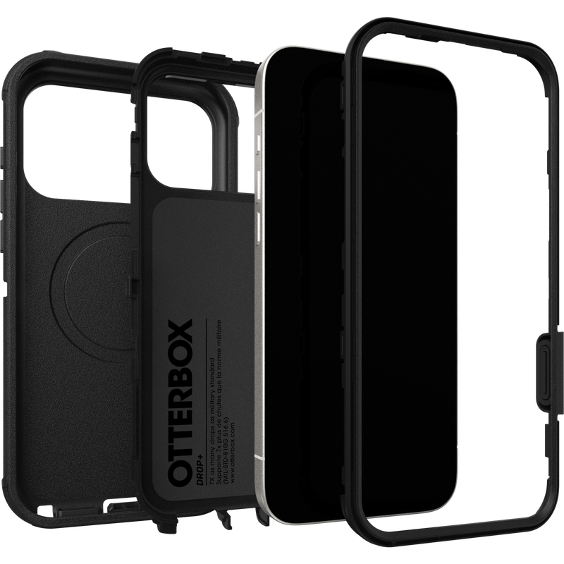 Defender MagSafe Case iPhone 17 Pro Max Zwart