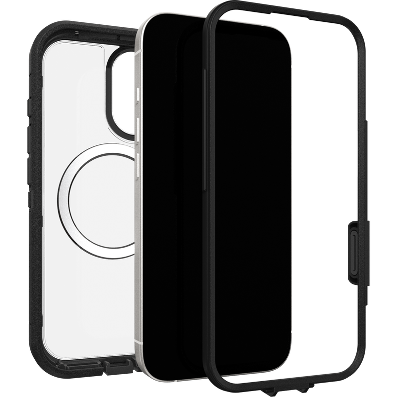 Defender XT Hoesje iPhone 17 Zwart/transparant
