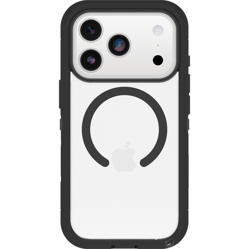 Defender XT Hoesje iPhone 17 Pro Zwart/transparant