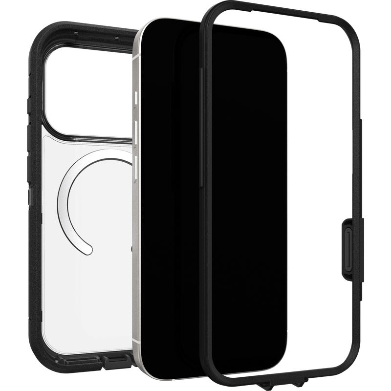 Defender XT Hoesje iPhone 17 Pro Zwart/transparant