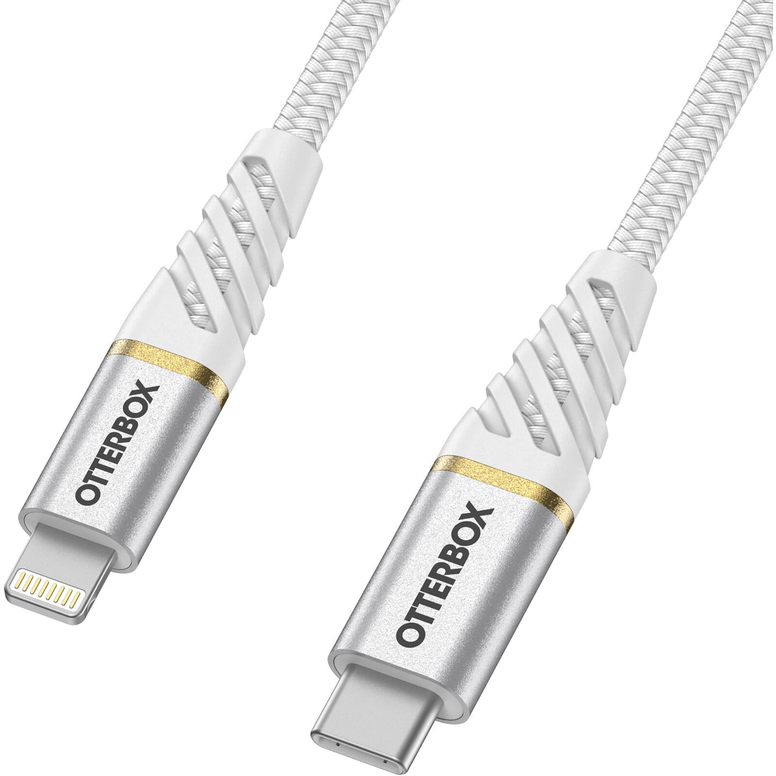 USB-C -> Lightning Kabel 1m Premium Fast Charge wit