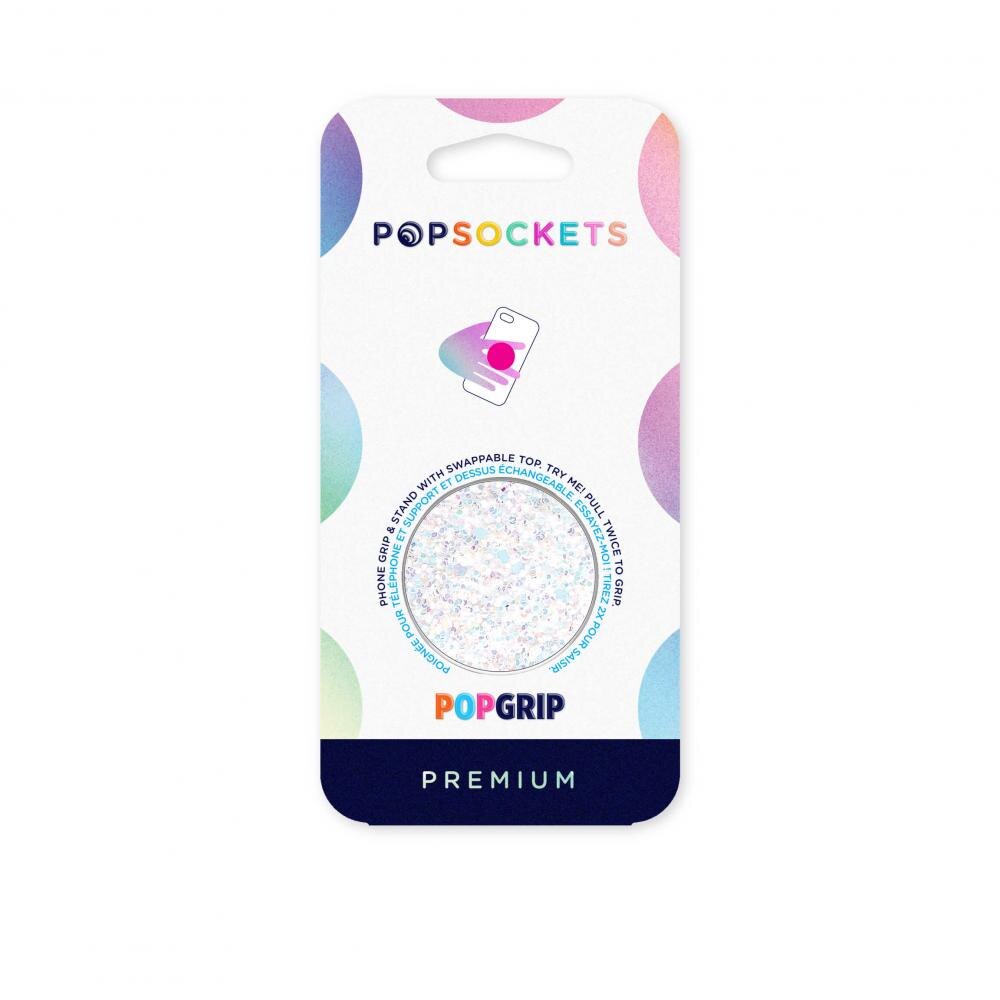 PopGrip Stand/Houder met Verwisselbare Top, Sparkle Snow White