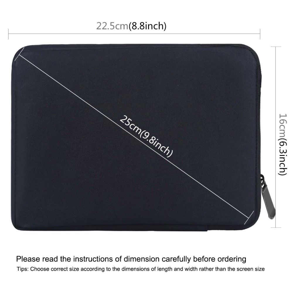 Sleeve iPad Mini 1 7.9 (2012) zwart