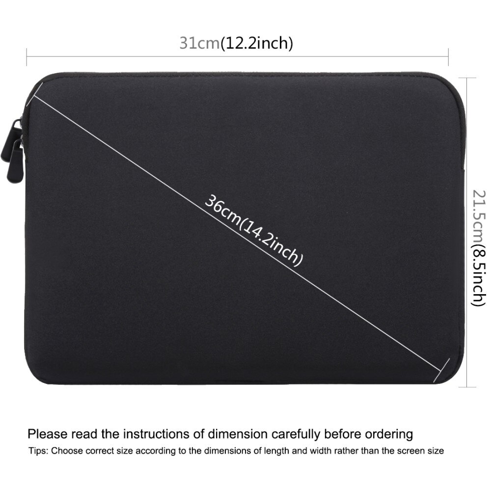 Sleeve iPad/Tablet tot  11" zwart