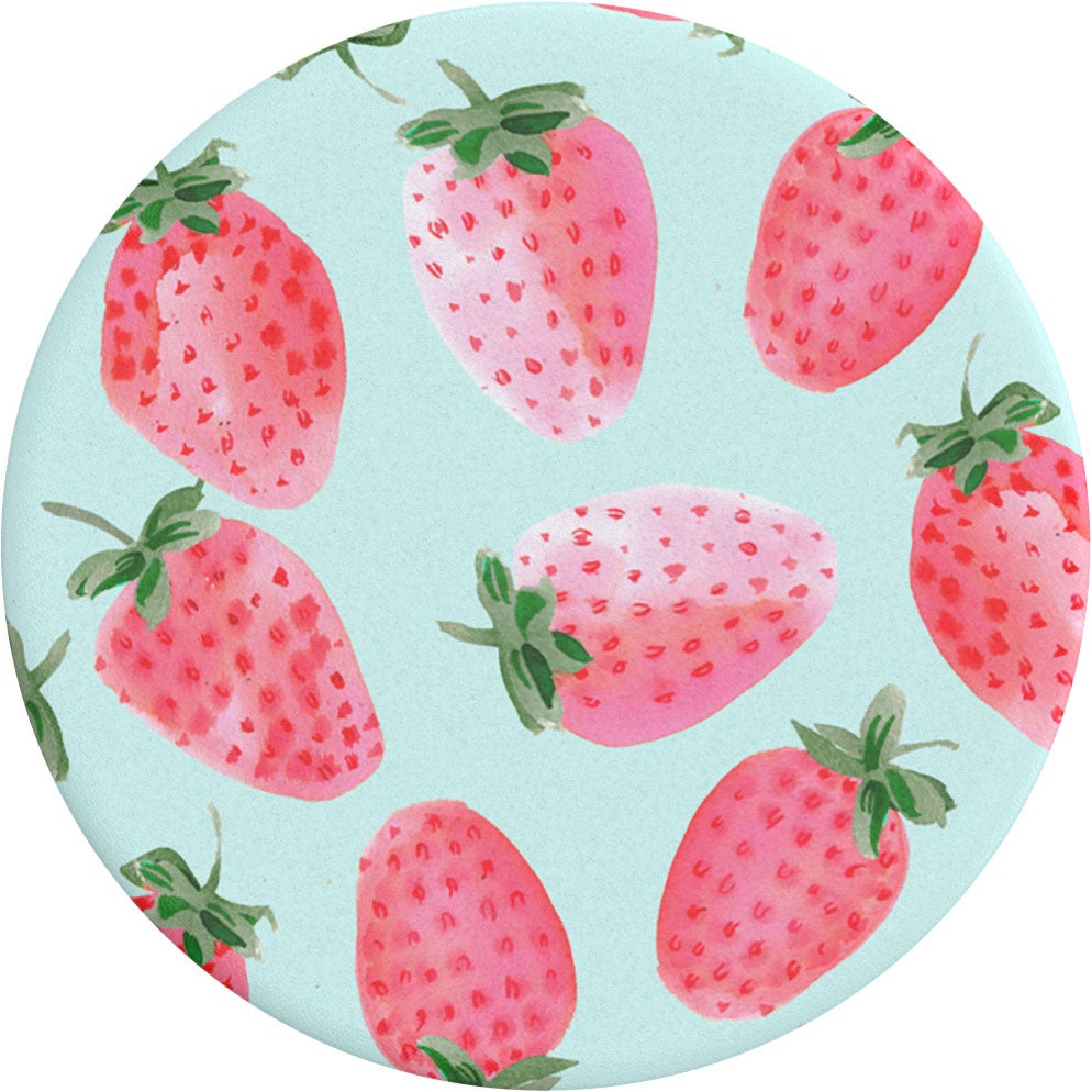 PopGrip Stand/Houder met Verwisselbare Top, Strawberry Rain
