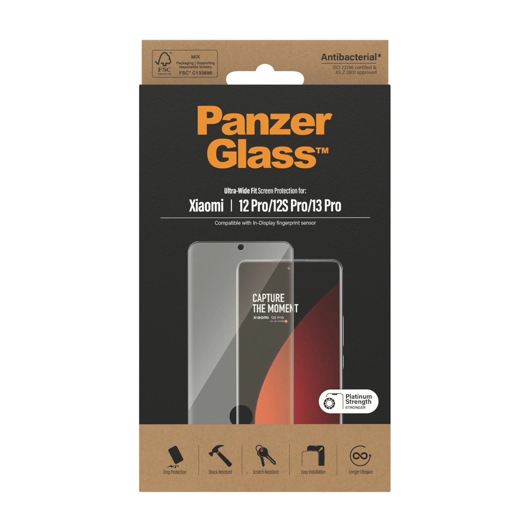 Xiaomi 12 Pro/13 Pro Screen Protector Ultra Wide Fit