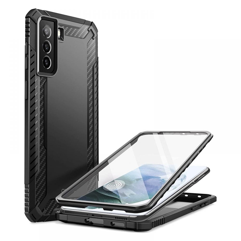 Clayco Xenon Case Samsung Galaxy S21 FE Zwart