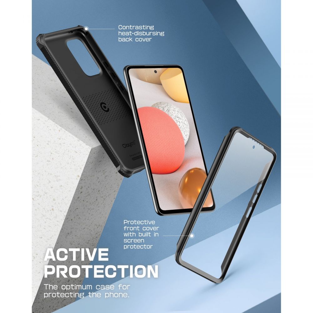 Clayco Xenon Case Samsung Galaxy A53 Zwart