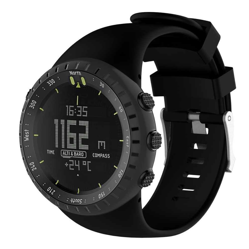 Suunto Core Siliconen bandje Zwart