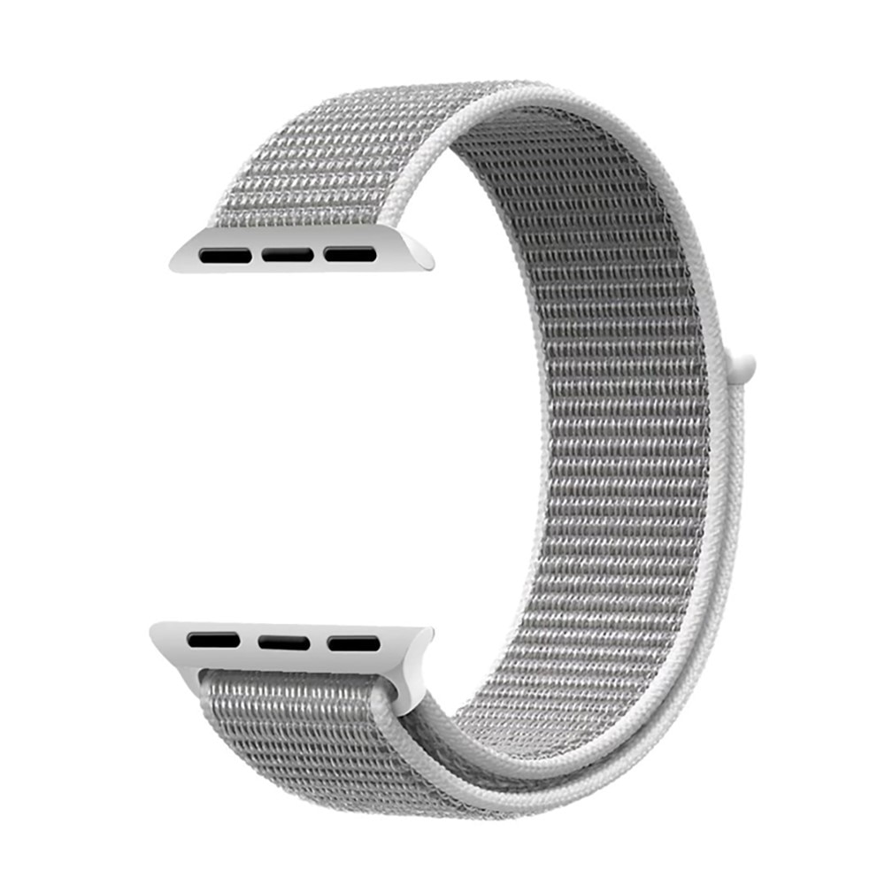 Apple Watch Series 10 42mm Nylon bandje Grijs