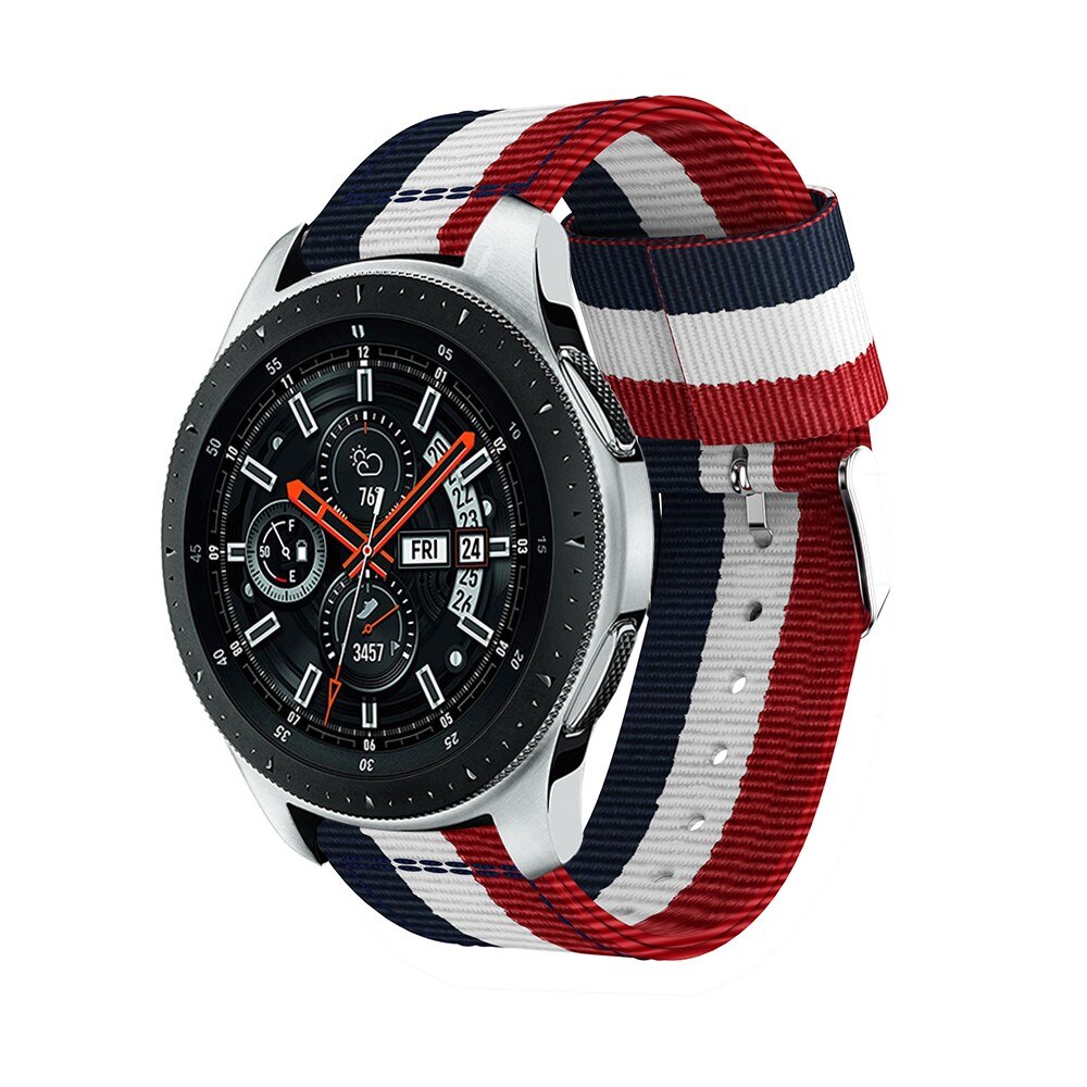 Samsung Galaxy Watch 46mm/45mm Nylon bandje Rood