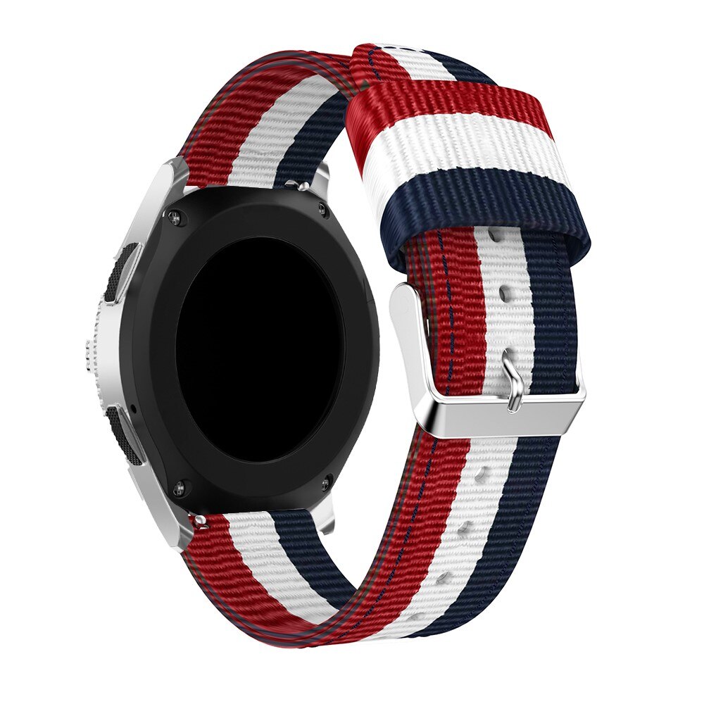 Polar Vantage V3 Nylon bandje blauw/wit/rood