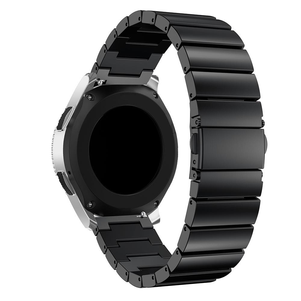 Universal 22mm Schakelarmband zwart