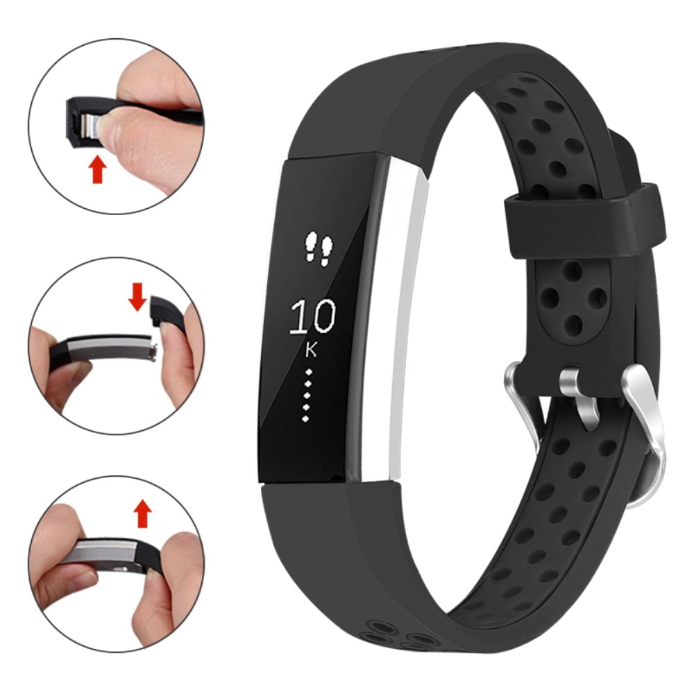 Fitbit Alta HR/Alta Siliconen bandje Zwart