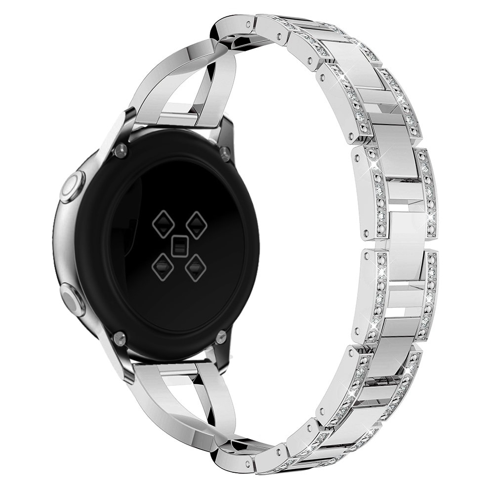 Samsung Galaxy Watch 3 41mm Crystal Bracelet zilver