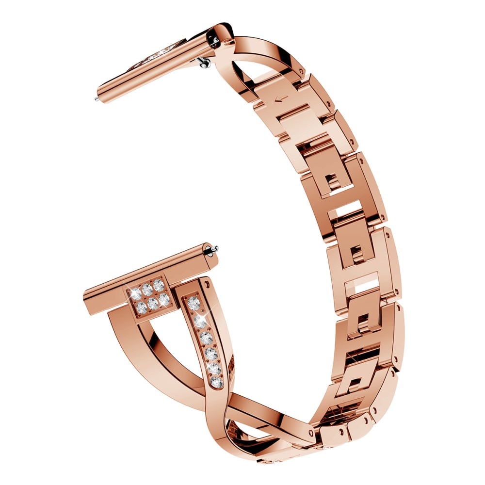 Universal 20mm Crystal Bracelet rosé goud