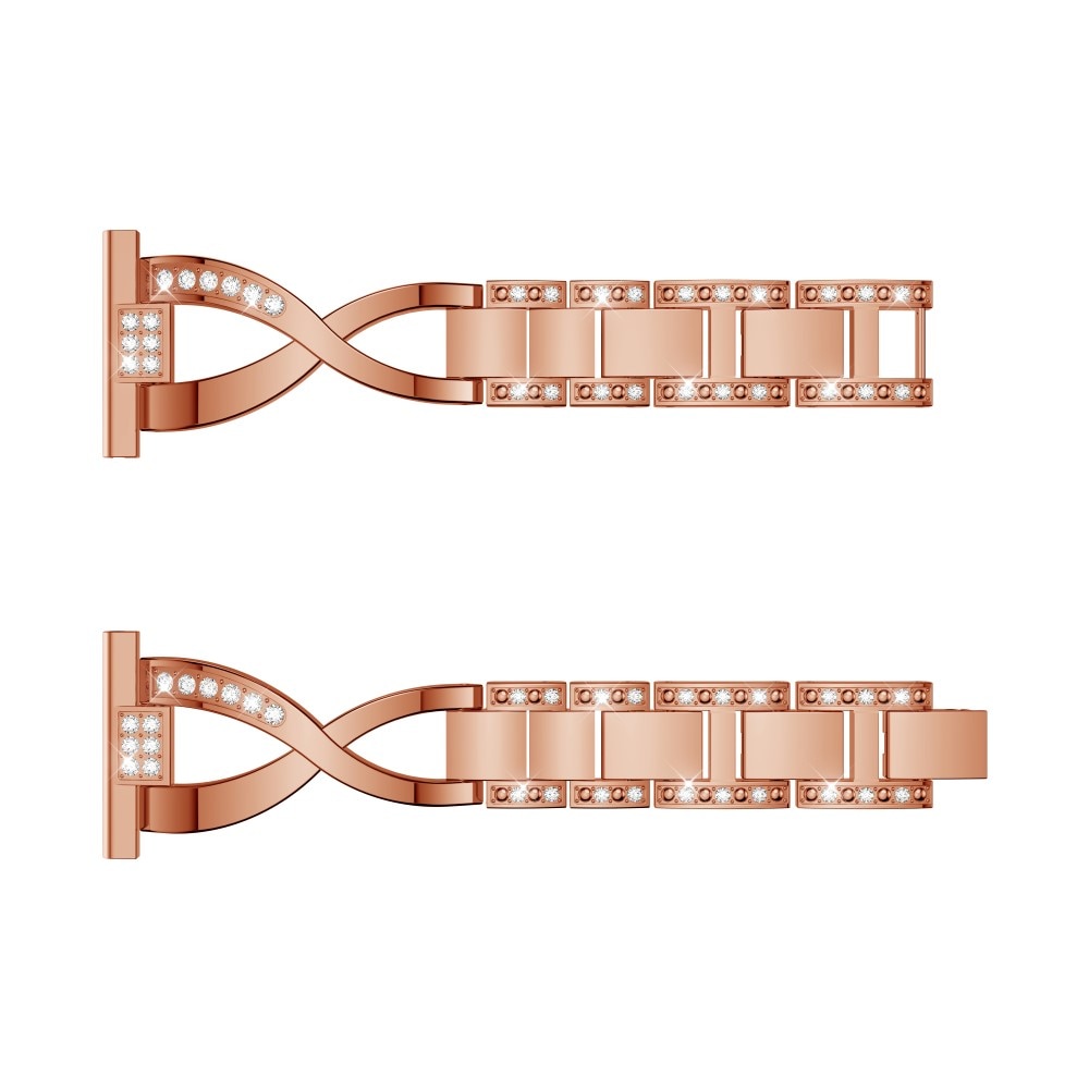 Withings ScanWatch Light Crystal Bracelet Rose Gold