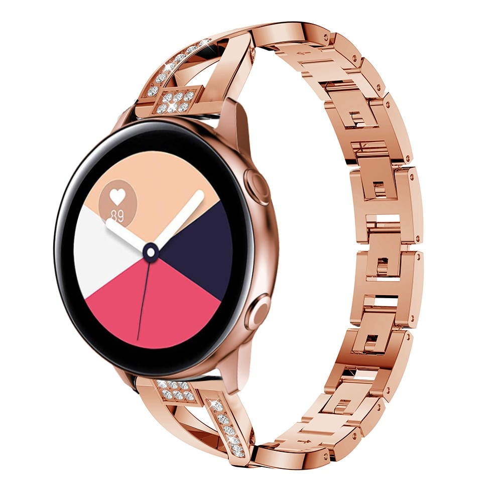 Samsung Galaxy Watch 42mm Crystal Bracelet Rose Gold