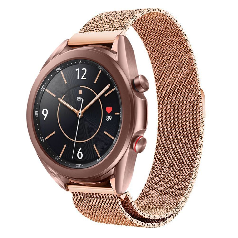 Samsung Galaxy Watch 4 40mm Milanese bandje rosé goud