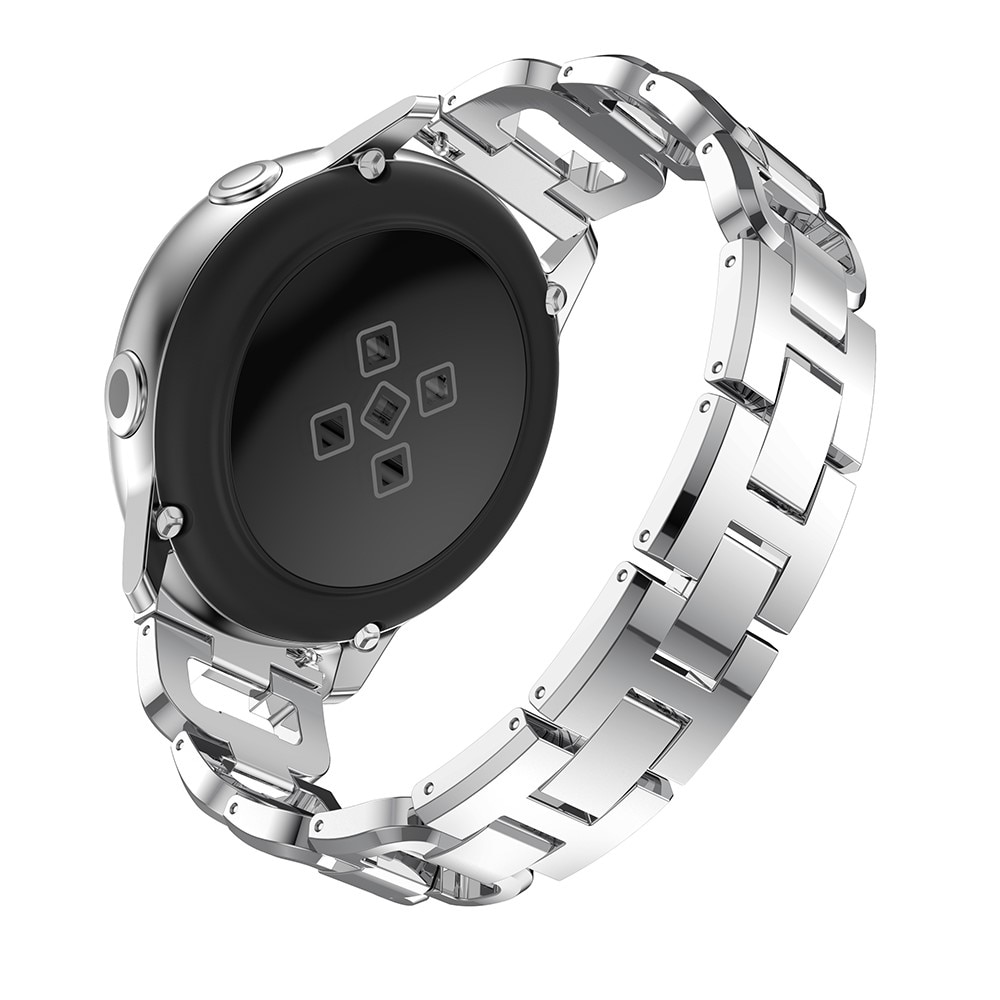 Huawei Watch Buds Rhinestone Bracelet Silver