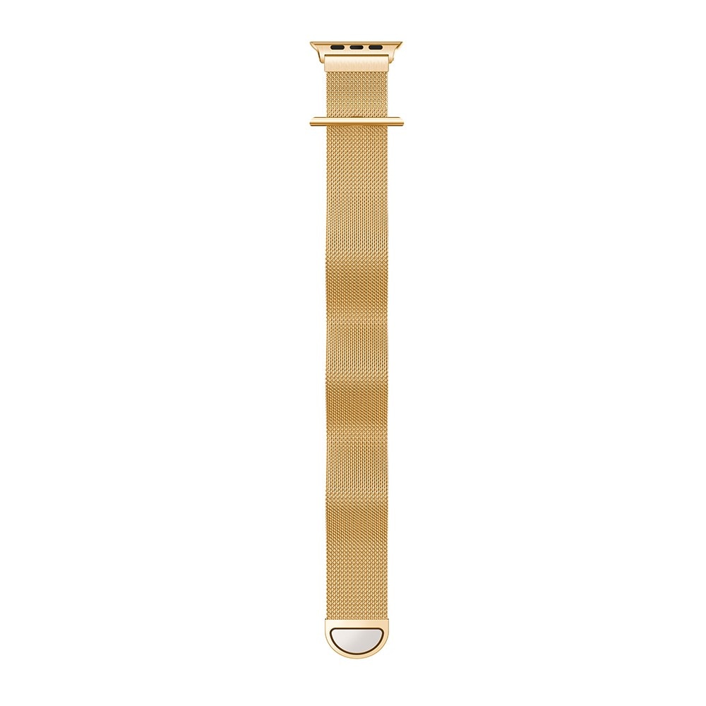 Apple Watch 41mm Series 9 Milanese bandje goud