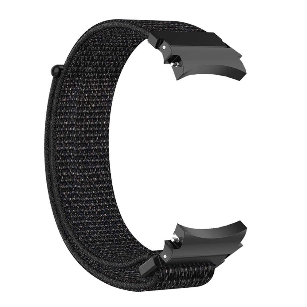 Samsung Galaxy Watch 4 40mm Full Fit Nylon Armband Zwart