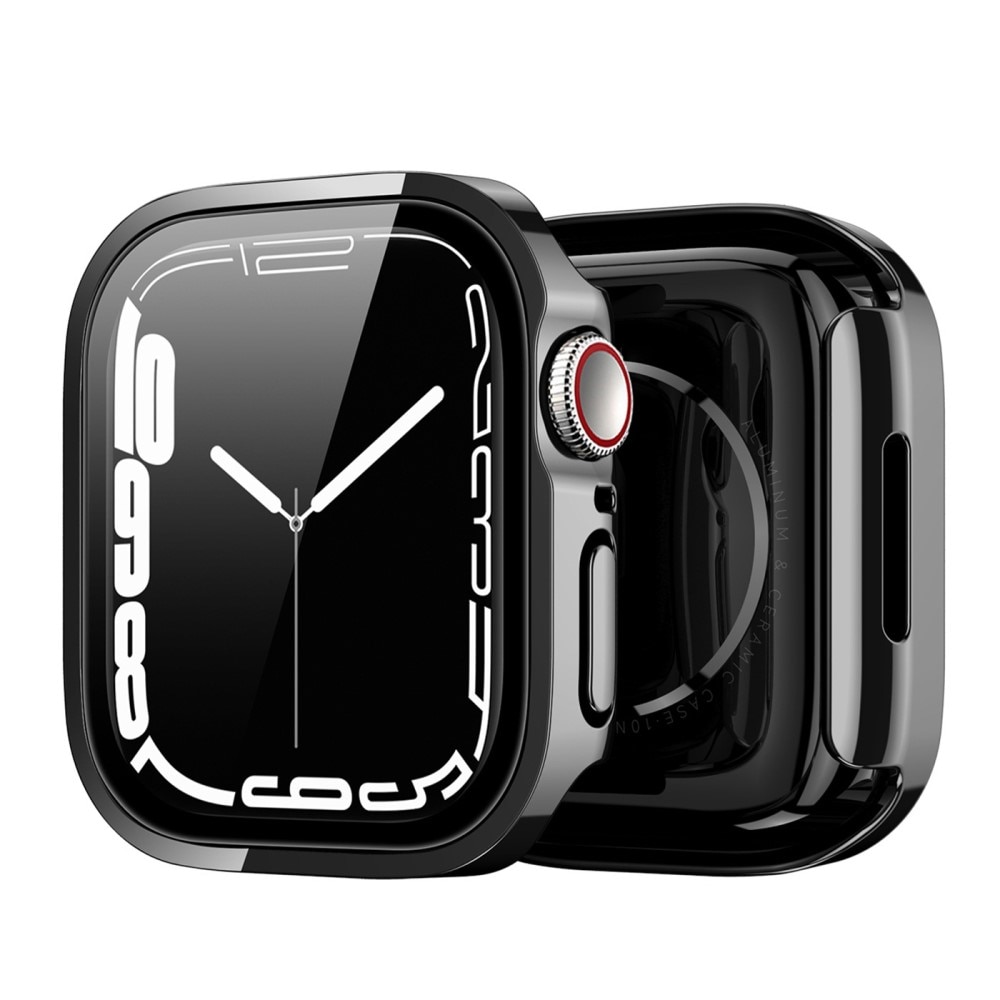 Solid Shockproof Case Apple Watch 45mm Series 8 Zwart